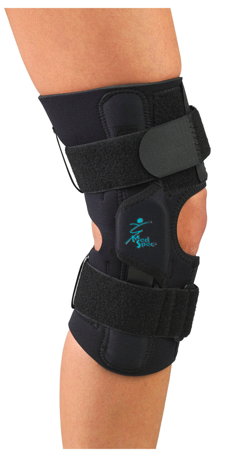 Load image into Gallery viewer, MedSpec Gripper™ 12&quot; Hinged Knee Brace, Neoprene ROM
