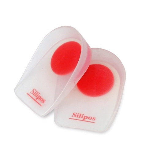 Silipos WonderZorb WonderCup Heel Cups, Red 1 pr/box