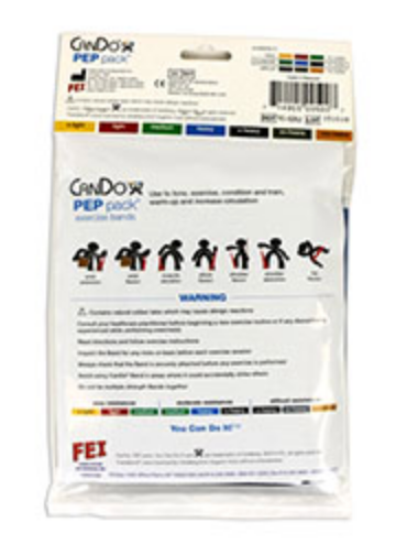 Load image into Gallery viewer, CanDo® Latex 3 Piece Low Powder Exercise Pep™ Pack
