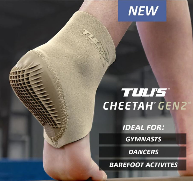 Load image into Gallery viewer, Tuli&#39;s® Cheetah® Gen2™ Heel Cup With Compression Sleeve (Fitted Youth)
