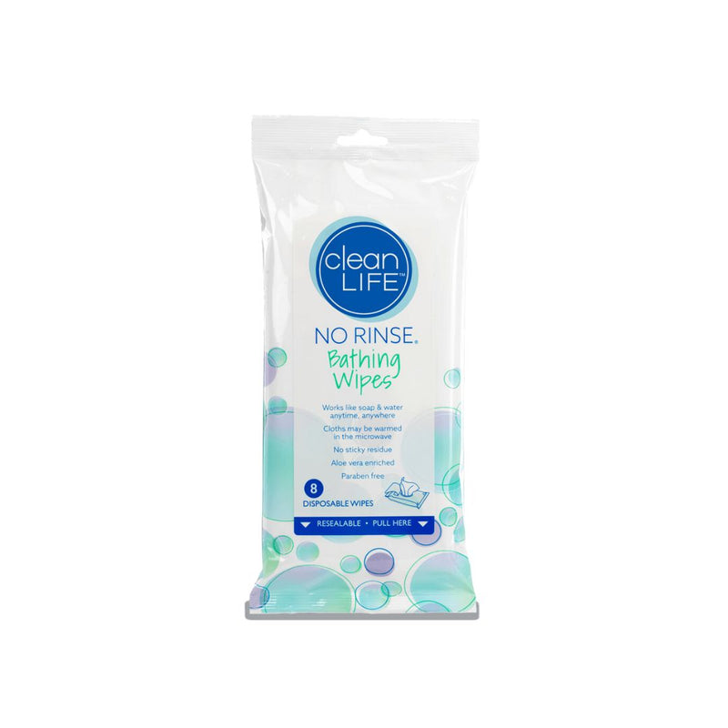 Load image into Gallery viewer, CleanLife No Rinse® Bathing Wipes
