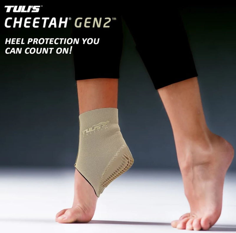 Load image into Gallery viewer, Tuli&#39;s® Cheetah® Gen2™ Heel Cup With Compression Sleeve (Fitted Youth)
