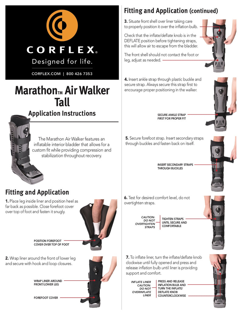 Load image into Gallery viewer, Corflex Marathon Air Walker Boot - Tall
