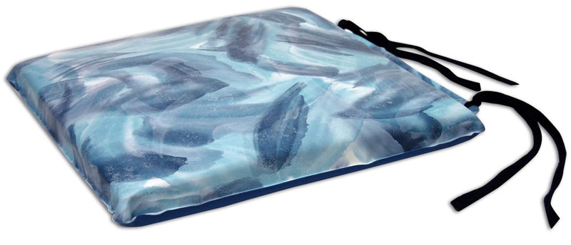 Load image into Gallery viewer, SkiL-Care Sittin&#39; Pretty™ Bimini Blue Gel-Foam Cushion
