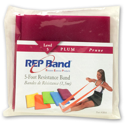 REP Band Resistance Exercise Bands, Latex-Free - Pre-Cut Lengths