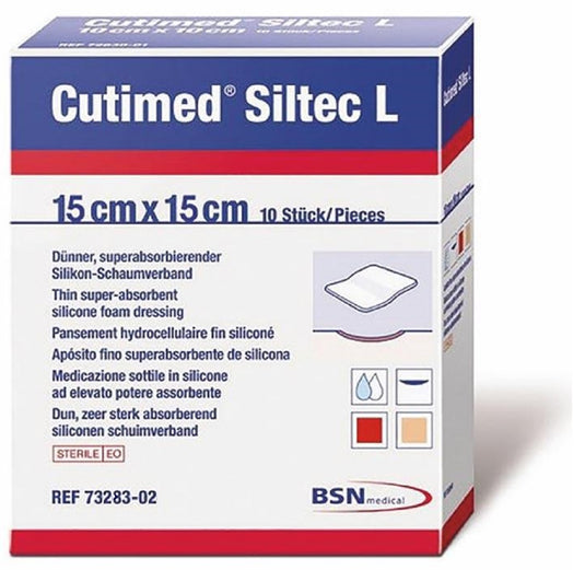 BSN Medical Cutimed Siltec L Silicone Foam Dressings