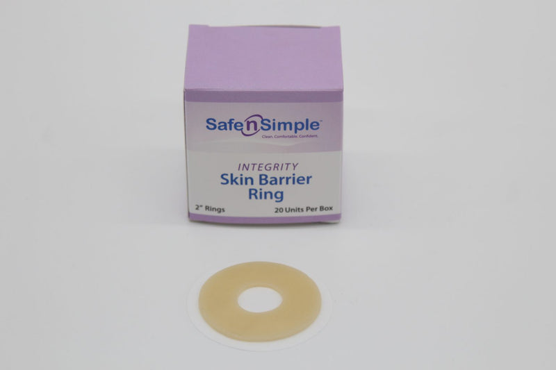 Load image into Gallery viewer, Safe n&#39; Simple Integrity Skin Barrier Rings, 2&quot;- 20 Rings/Box
