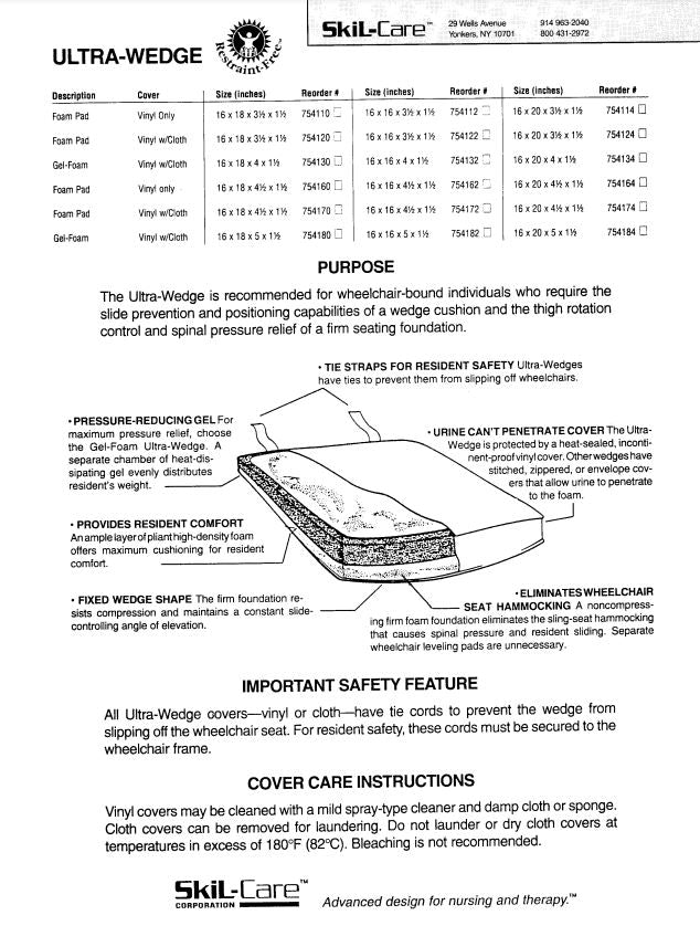 Load image into Gallery viewer, SkiL-Care Ultra Cushion Wedge
