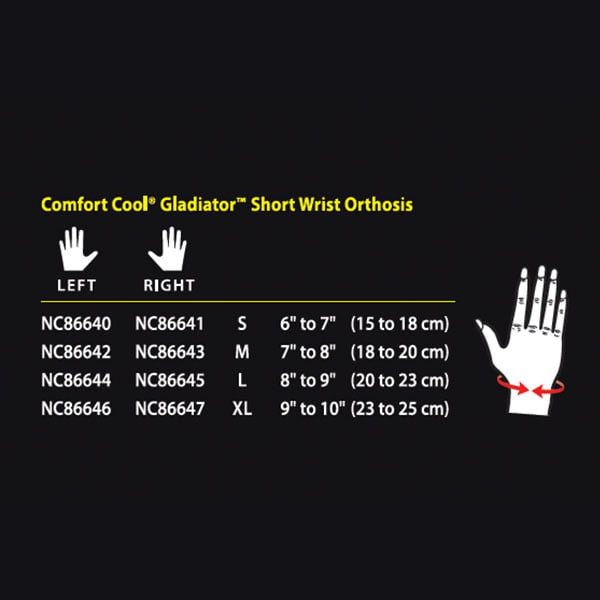 Load image into Gallery viewer, Gladiator™ Short Wrist Orthosis
