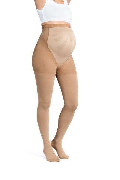 Load image into Gallery viewer, JOBST Maternity Opaque Waist High Compression Stockings 20-30 mmHg, Closed Toe
