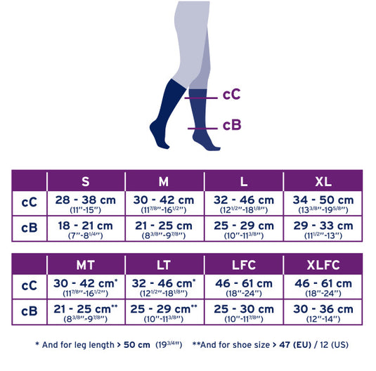 JOBST forMen Casual 15-20mmHg Knee High Socks