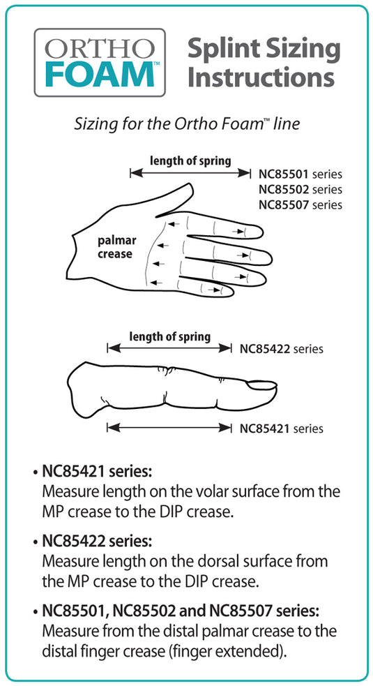 North Coast Medical Ortho Foam™ Extension Orthotic