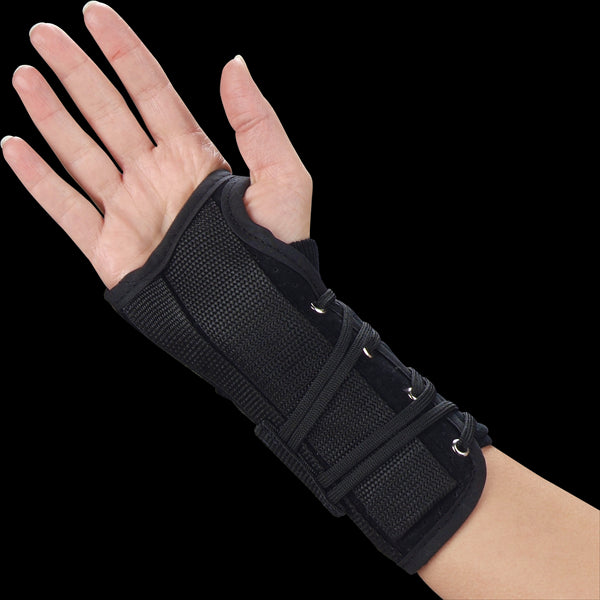 Load image into Gallery viewer, Deroyal Lace Up Suede Leatherette Wrist Splint
