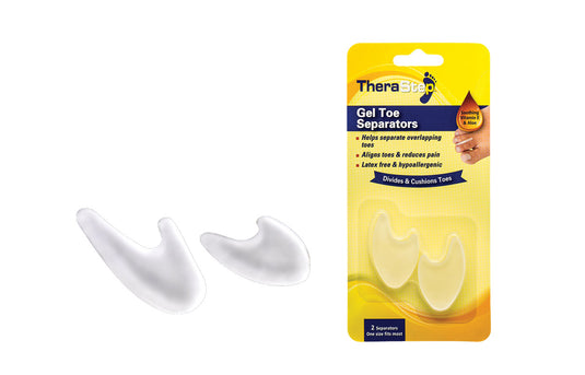 Silipos TheraStep Gel Toe Separators 2/pkg.