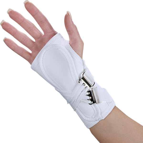 Load image into Gallery viewer, DeRoyal Lace Up Canvas Wrist Splint
