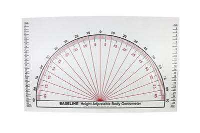 Baseline Adjustable Wall Goniometer