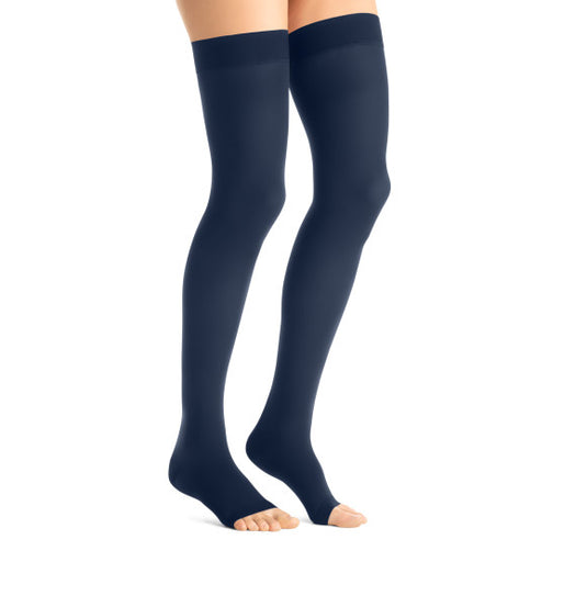 JOBST® Maternity Opaque Thigh High Compression Stockings, 20-30 mmHg, Open Toe