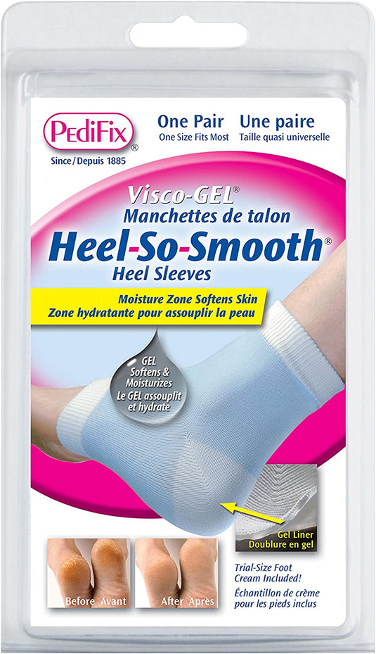 PediFix Visco-Gel Heel-So-Smooth Heel Sleeves