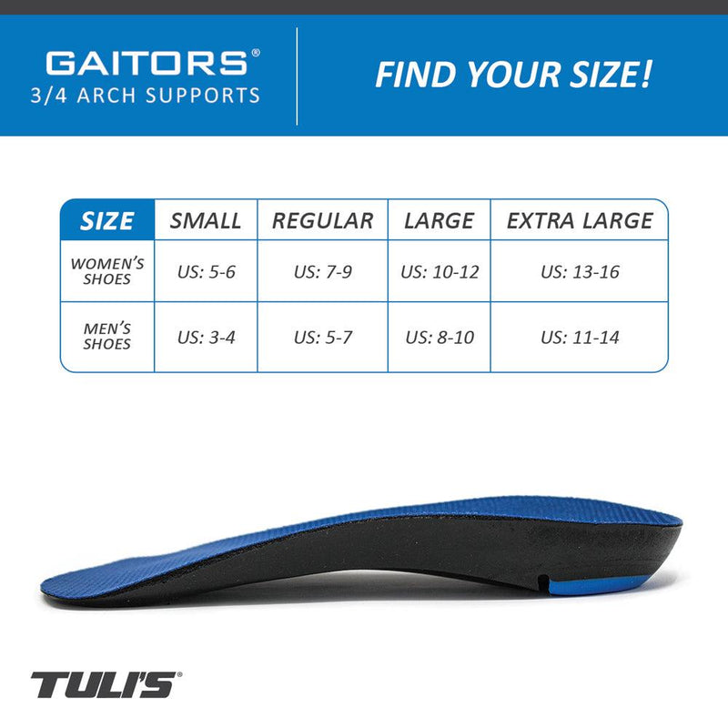 Load image into Gallery viewer, Tuli&#39;s Gaitors 3/4 Length Arch Supports
