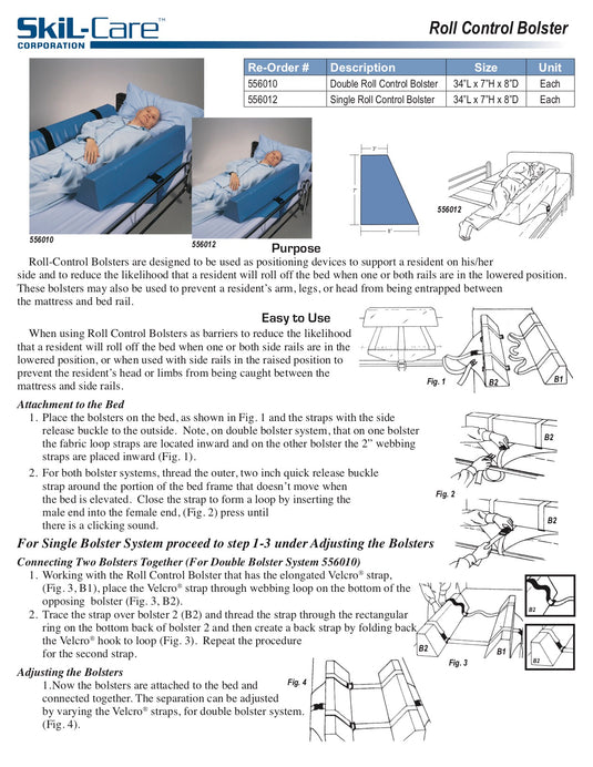 SkiL-Care Roll-Control Bolster