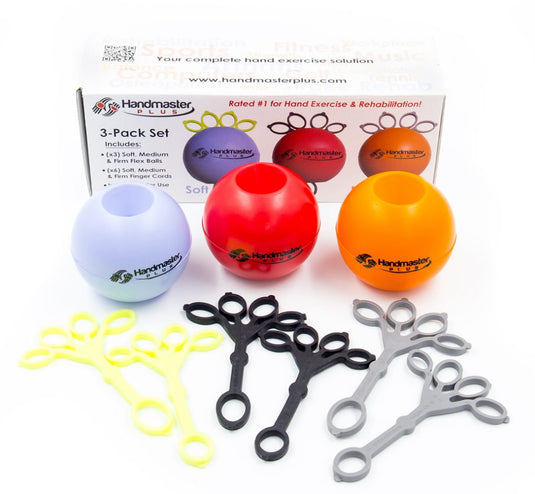 Doczac Handmaster Plus Resistance Hand Therapy for Sports, Health Rehab & Music