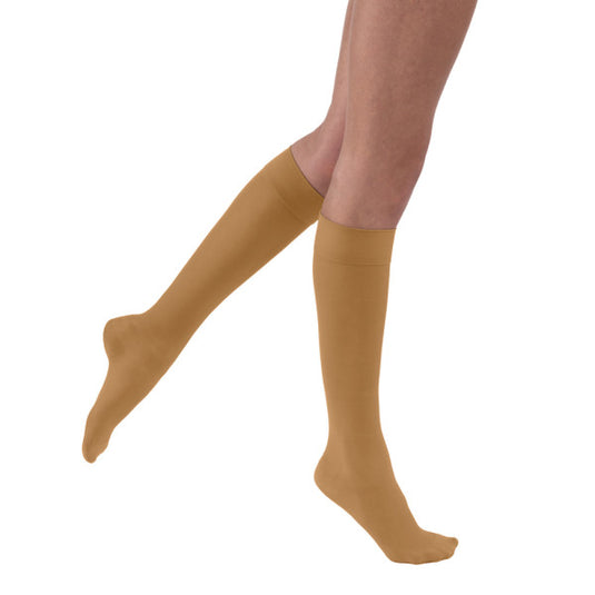 JOBST Women's Ultrasheer Petite Knee High Classic 30-40 mmHg Closed Toe