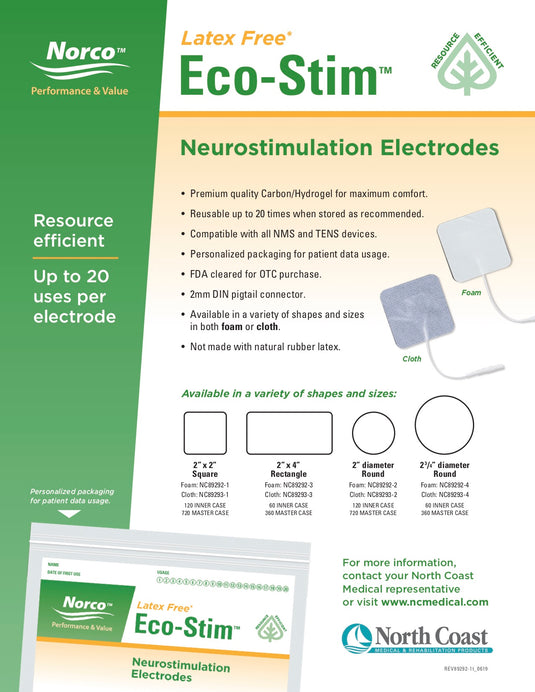 Norco® Eco-Stim Electrodes