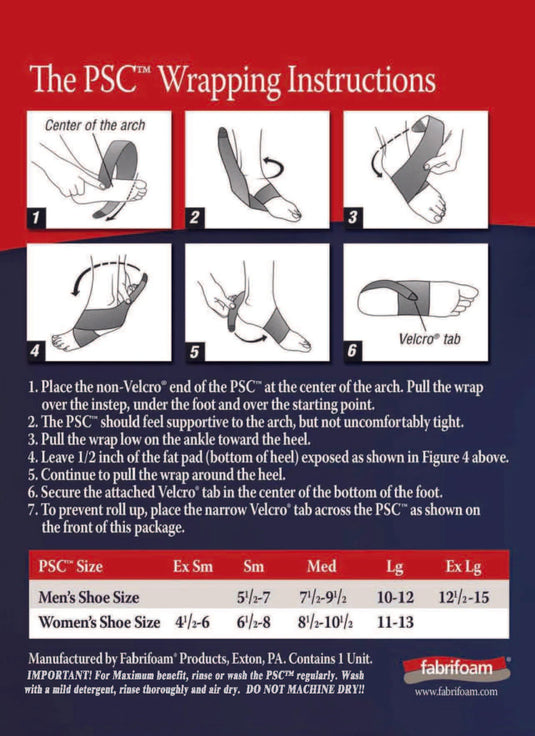 Fabrifoam PSC™ (The Pronation/Spring Control device)