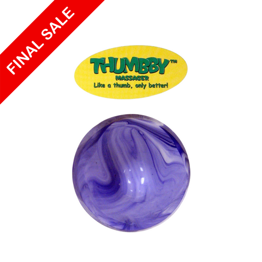 Thumbby Soft Massage Cone Purple, NWOP