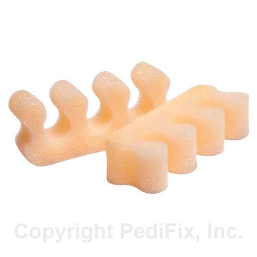 Pedifix Polyfoam Toe Combs (Pack/12) - "4 in 1" Super Soft Toe Cushions