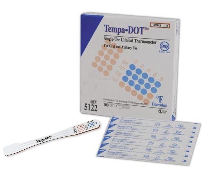 3M Tempa-Dot Single-Use Clinical Thermometer
